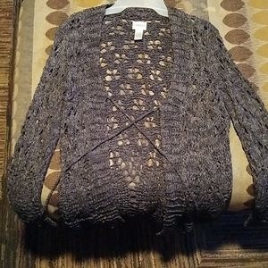 Knit cardigan